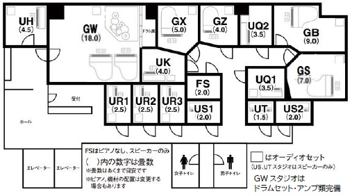 フロアマップ