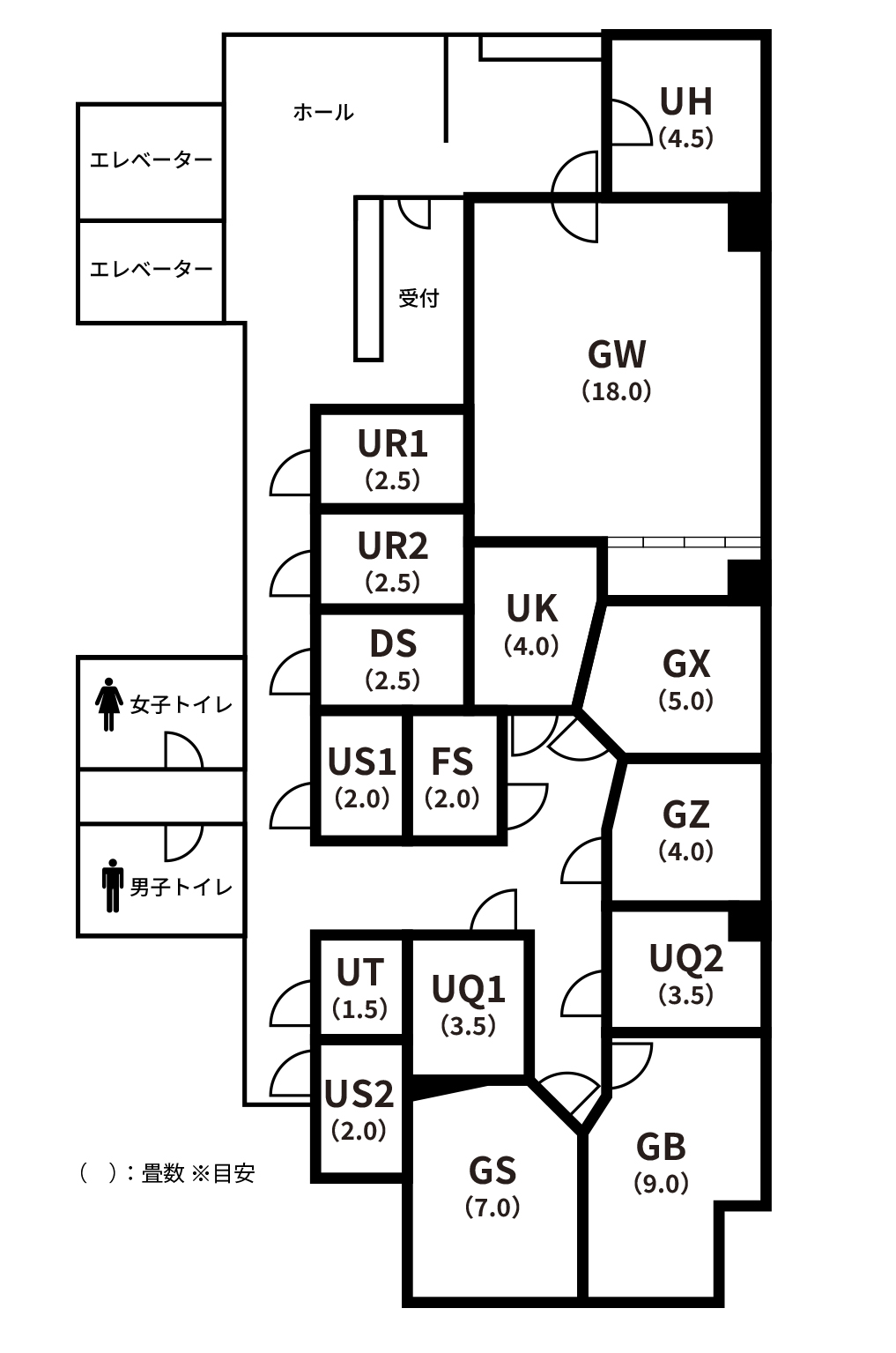 フロアマップ
